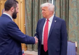 Трамп ва Сурия президенти ўртасида тарихий учрашув: музокаралардан нималар кутилади? фото