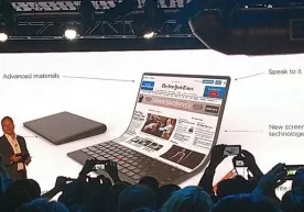 Lenovo «ўраладиган» ноутбук концептини тақдим этди фото