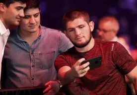 Ҳабиб Нурмагомедов кеча «Instagram» қироличасини ҳам доғда қолдирди фото