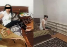 Зангиоталик эркак хотини ажрашмоқчи бўлгани учун уни занжирбанд қилди (видео) фото