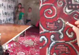 Xorazmda ayol uch nafar yosh bolani yoqib yuborish bilan tahdid qildi (video) фото