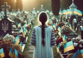 Украинада "одамлар" тугаб бормоқда фото