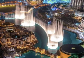 Dubai's famous musical fountain to close for 5 months фото