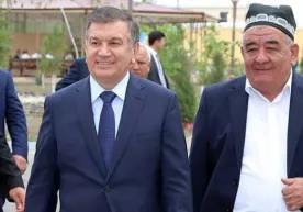 Шавкат Мирзиёев Хўжаобод ва Қўрғонтепа туманларида бўлди фото