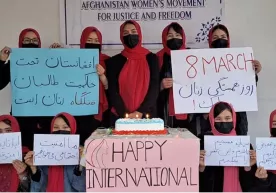 Afg‘on ayollari 8 mart munosabati bilan butun dunyodagi ayollarni birdamlikka chaqirdi фото