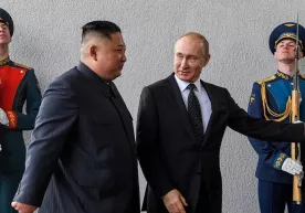 Kim Chen In va Putin “Vostochniy” kosmodromida uchrashdi (video) фото