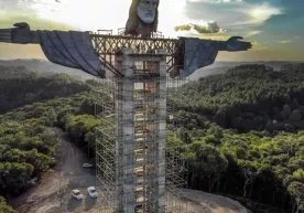 Braziliyada Iso Masihning yangi haykali qurilmoqda, u birinchisidan ham kattaroq bo‘ladi фото