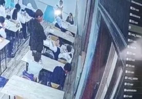 Toshkentdagi xususiy maktabda o‘quvchilar kaltaklab kelingani aytilmoqda (video) фото