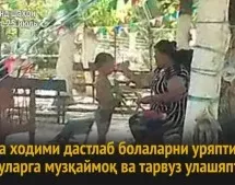 Самарқандда боғча ходими болаларни уриб, кейин уларга музқаймоқ улашди (Видео) фото