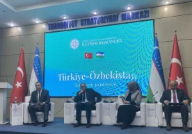 Президент Эрдўғон ташрифи олдидан Тошкентда анжуман ташкил этилди фото