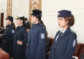 Тожикистонда полиция учун янги форма намуналари тақдим этилди (фото) фото