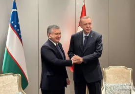Shavkat Mirziyoyev Turkiya prezidenti va xalqini bayram bilan tabrikladi фото