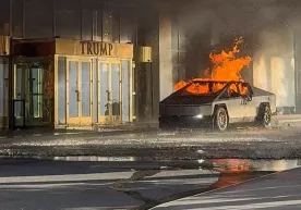 Las-Vegasda Cybertruck'ni portlatishda harbiy xizmatchi gumonlanyapti фото