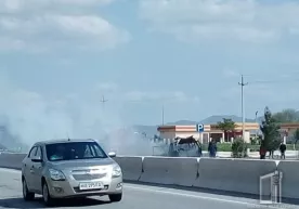 Navoiyda «Damas»dagi gaz baloni portladi, jabrlanganlar bor фото