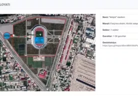 Test sinovlari o‘tkaziladigan stadionlar va xiyobonlar bo‘yicha ma’lumotlar joylashtirildi​ фото