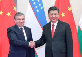 ХХР раиси Си Цзиньпиннинг Шавкат Мирзиёевга мактуби фото