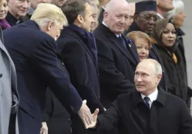 Путин ва Трамп учрашди (фото, видео) фото