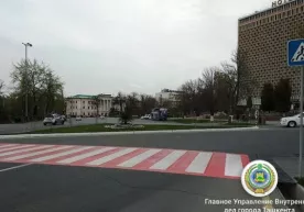 Тошкентда пиёдалар ўтиш жойини чизиш учун Европадан мутахассислар ёлланди фото