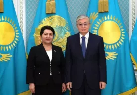 Tanzila Norboyeva Qozog‘iston prezidenti bilan uchrashdi фото
