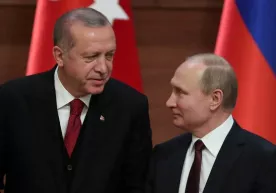 Turkiya prezidenti Rajab Tayyip Erdo‘g‘an Rossiyaga keldi фото