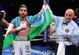 Boks. Shahram Giyasov, rakibini son dakikaya kalmadan mağlup etti фото