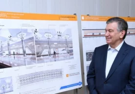 Shavkat Mirziyoyev Sergelida metro qurilishi jarayoni bilan tanishdi фото