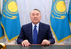 Назарбоев Қозоғистондаги тартибсизликлардан сўнг биринчи марта халққа мурожаат билан чиқди фото