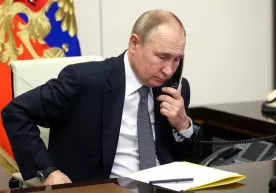 Путин яна Макрон ва Шольц билан икки соат гаплашди фото