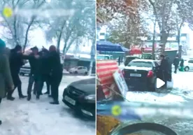 «Odammi bular yo eshakmi?» Chirchiqda bozorqo‘m non sotuvchi ayol va uning o‘g‘li bilan janjallashdi фото