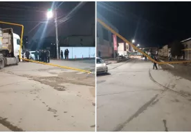 Toshkentda MAN yuk mashinasi gaz quvuriga borib urildi фото