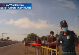 IIB xodimlari tomonidan kaltaklangani aytilgan sudya tez yordam mashinasini o‘tkazib yubormagan ekan (video) фото