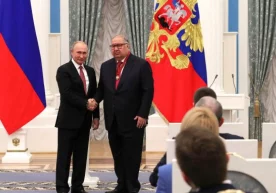 Putin Alisher Usmonov va uning rafiqasini orden bilan taqdirladi (foto) фото