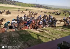 Samarqand viloyatida koʻpkari musobaqasi gʻolibi Lacetti avtomobilini qoʻlga kiritdi (foto) фото