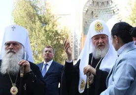 Москва ва Бутун Рус Патриархи Биринчи Президент Ислом Каримов қабрини зиёрат қилди фото