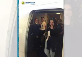 «O‘zbekiston havo yo‘llari» Kolumbiya terma jamoasiga xizmat ko‘rsatmoqda (foto) фото