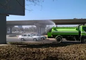 Toshkentda avtomobil yuvadigan mashina paydo bo‘ldi фото