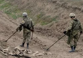 Озарбойжон ва Арманистон миналаштирилган ҳудудлар харитаси эвазига асирлар алмашди фото