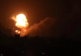 Isroil armiyasi tunda G‘azoni bombardimon qildi (video) фото