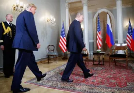 Путин ва Трампнинг яккама-якка суҳбати режадагидан узоқроқ давом этди фото