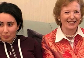Dubay hukmdorining qizi qochishga urinishidan keyin ilk bor suratga olindi фото