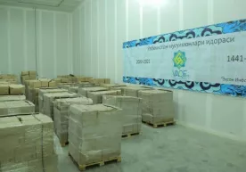 Саудия Арабистони Рамазон ойи муносабати билан Ўзбекистонга 50 тонна хурмо совға қилди фото