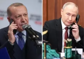 Эрдўған ва Путин Суриядаги урушни муҳокама қилди фото