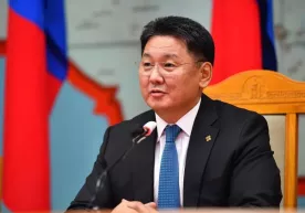 Мўғулистон президенти икки кунлик давлат ташрифи билан Ўзбекистонга келмоқда фото