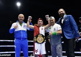 Ҳасанбой Дўсматов WBA International камари соҳиби! фото