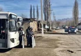 Қозоғистонда тартибсизликлардан сўнг 130га яқин киши шифохонага мурожаат қилди фото
