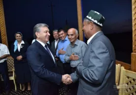 Президент фермерлар билан суҳбатлашди фото