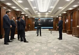 Шавкат Мирзиёев ознакомился с презентацией международного туристического центра в Чарваке фото