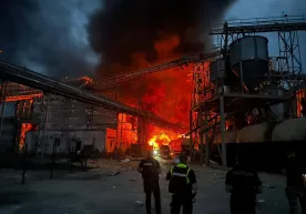 Rossiya Ukrainaning Poltava viloyatiga raketalardan zarba berdi фото