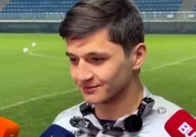 Abduqodir Husanov jurnalistlarga qisqacha intervyu berdi (video) фото