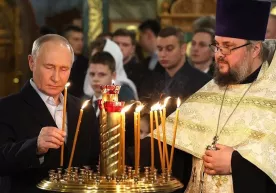 Как Владимир Путин отпраздновал Рождество? фото